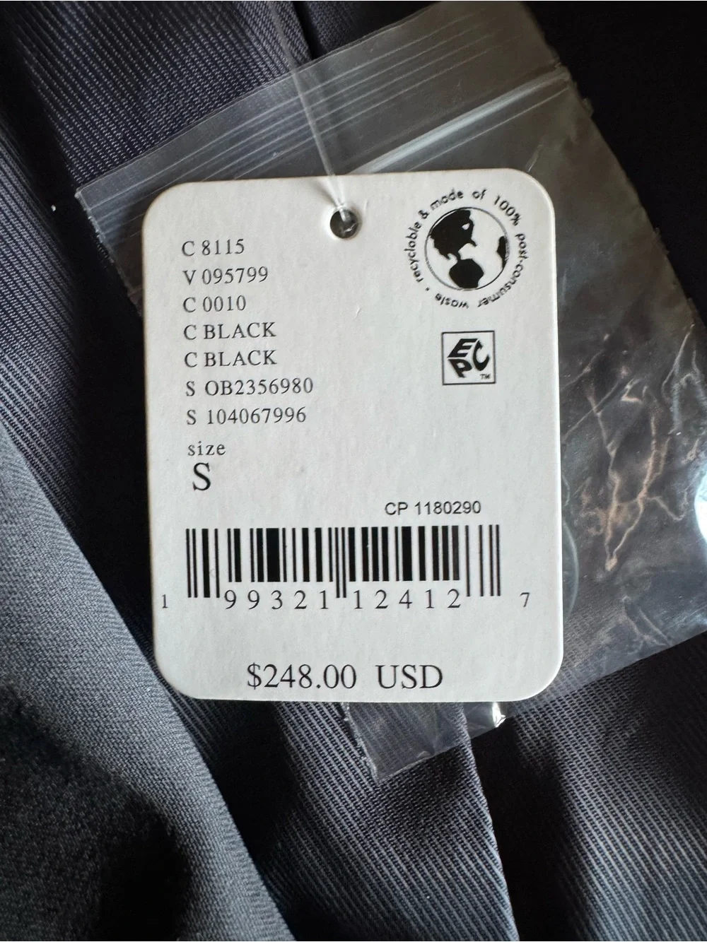 Free People Black Jacquard/Textured Satin-Lapel Blazer - NWT